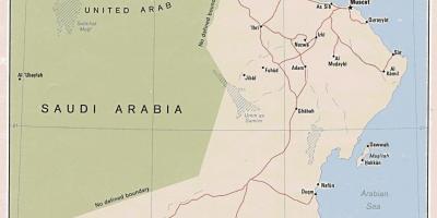 Kaart van sohar Oman